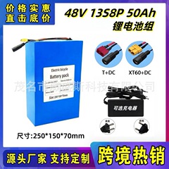 13S8P 48V 50Ah リチウムイオンバッテリーパック（BMS内蔵） 電動スクーター用バッテリー