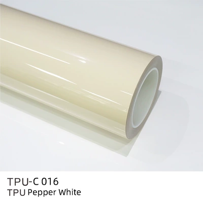 Auto Color Change Film Crystal Piano Black Alexander Silver - tpu-pepper-white-152m15m