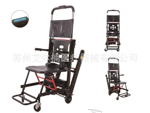 Conveniente para que los pacientes mayores bajen la escalera eléctrica que sube la máquina que sube de la escalera de la correa eslabonada de la batería de litio exportada a la silla de la transferencia de Europa y América image 14