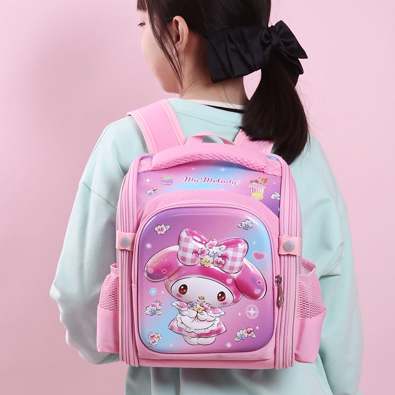 Mochila espacial para niños 2 - 5 años de edad Mochila de dibujos animados lindos 3D Mochila de estudiantes transfronterizos para niños y niñas 4