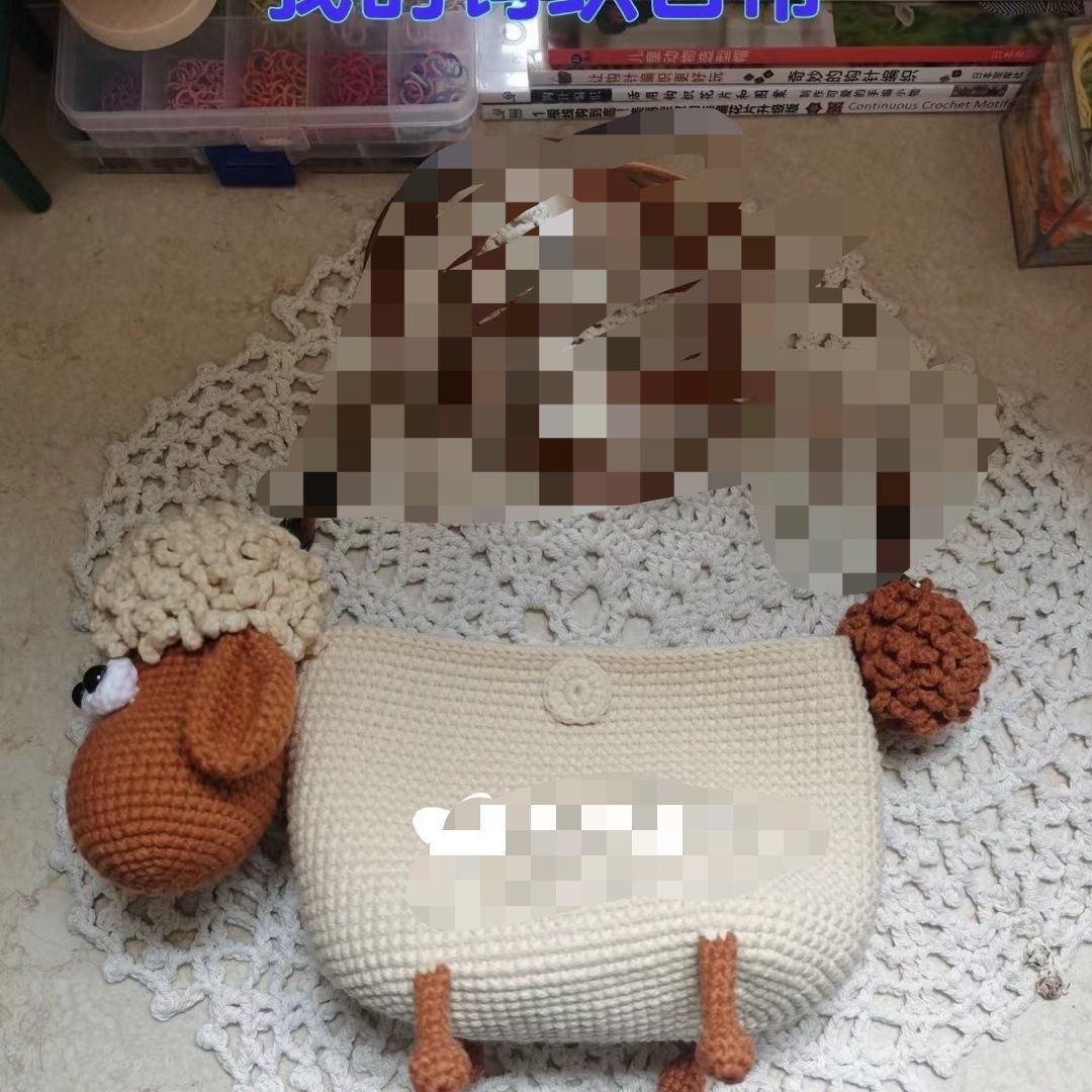 베이지+캐러멜색상_소재패키지(소사이즈) 15*20울 색상차이가 있는 것은 정상입니다