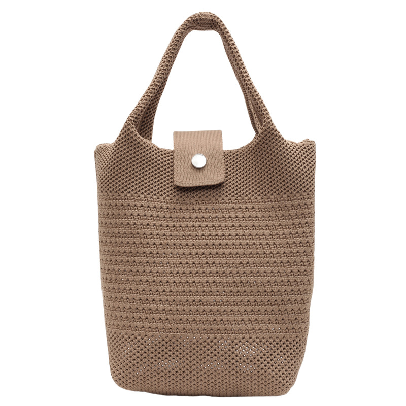 A new stylish tote bag with simple letters for casual shopping, featuring a niche Instagram style for going out undefined