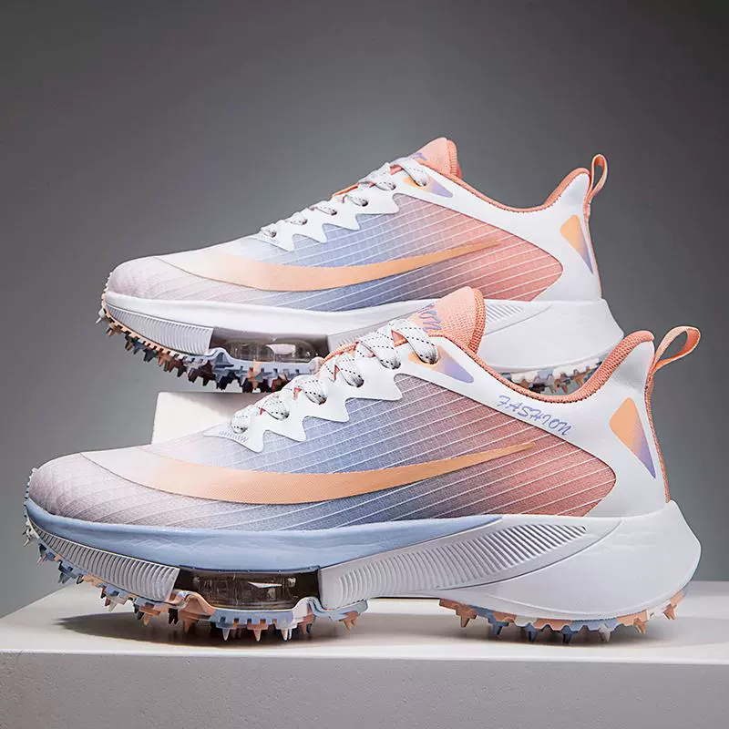 Осенние новые противоударные Модные индивидуальные модные кроссовки с двойной сеткой и женские кроссовки для бега