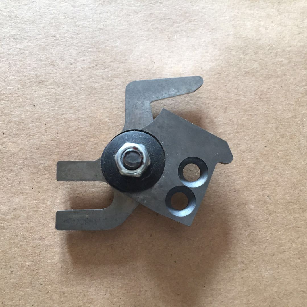 二手织机配件剪刀型号齐全纺织机械剪刀组合配件X20