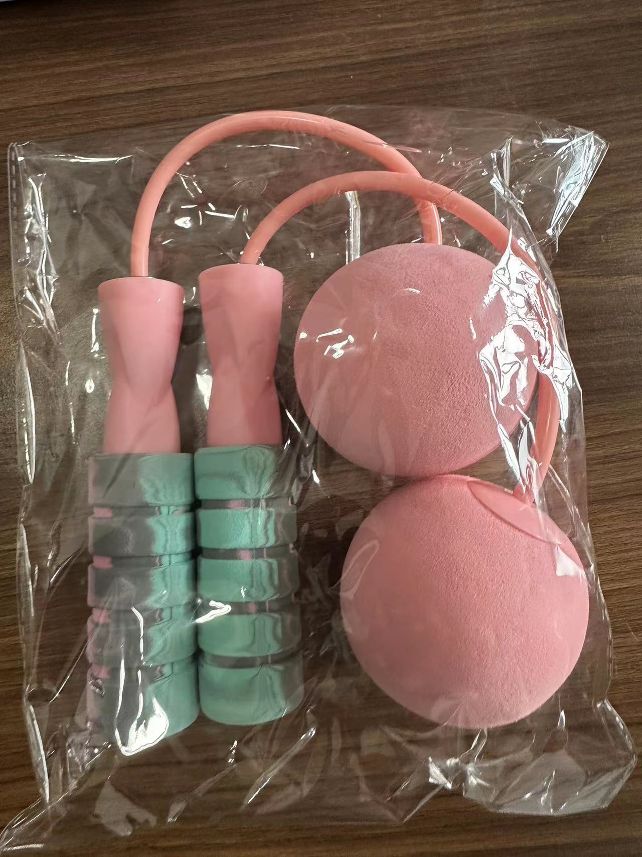 Bola de carga inalámbrica de doble propósito saltar la cuerda niños adultos Ejercicio de fitness interior negrita pelota grande artículos deportivos al por mayor