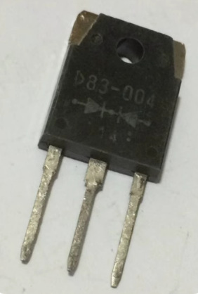 原字进口拆机 D83-004 肖特基整流二管 TO-3P 40V 30A 质量保证