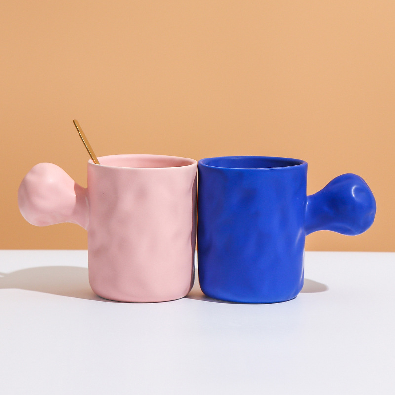 定制陶瓷杯3D造型杯杯创意新奇特马克杯礼品瓷杯跨境网红水杯杯子