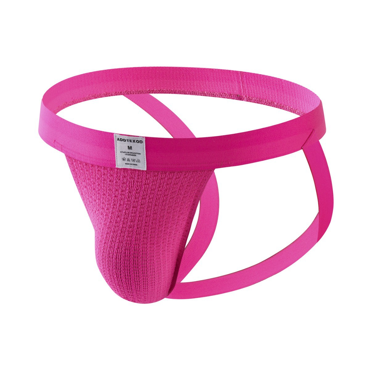 2026 calzoncillos masculinos de cintura baja de doble Ding sexy tejido malla transpirable tanga deportiva Fitness Cross - Border Big Yard