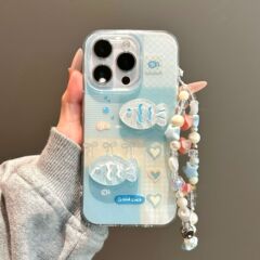 単層の小さな新鮮な立体小魚 iPhone16/13 Apple 15p romax 新モデル 11 に適しています