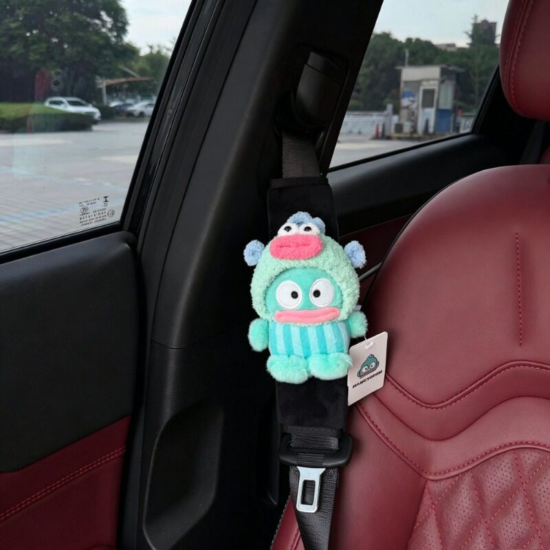 Authentic Ugly Fish Hanton Car Seatbelt Shoulder Pad, Car Interior Accessory, Seatbelt Decorative Doll, New Car Gift