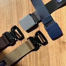 高品质PATA巴塔战术腰带男女同款户外运动尼龙编织爬山跑步健身