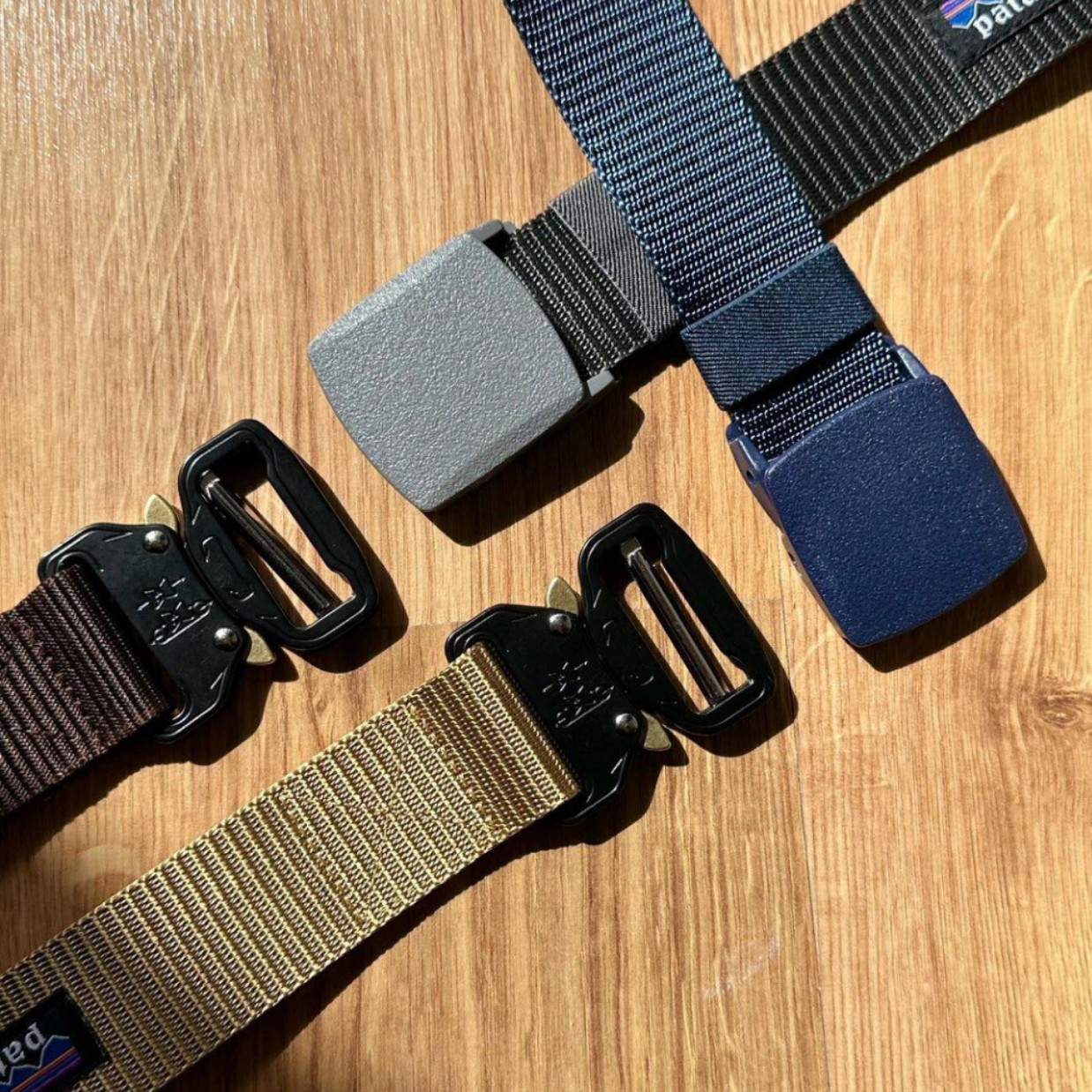 高品质PATA巴塔战术腰带男女同款户外运动尼龙编织爬山跑步健身