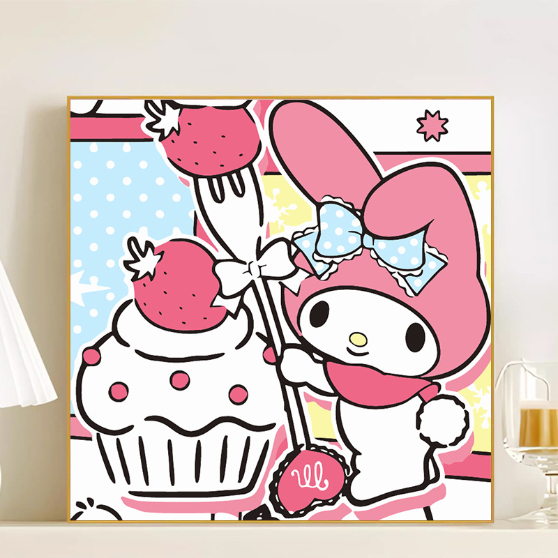 LL029 / 20*20CM(画笔+颜料+绷好内框）