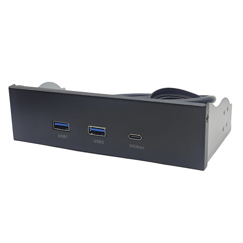 Usb3.2 Gen2*2 Front Panel 10g Optical Drive Slot 2 Ports Usb+Type-C 20Gbps Panel Usb3.2 Gen2*2 Front Panel 10g Optical Drive Slot 2 Ports Usb+Type-C 20Gbps Panel