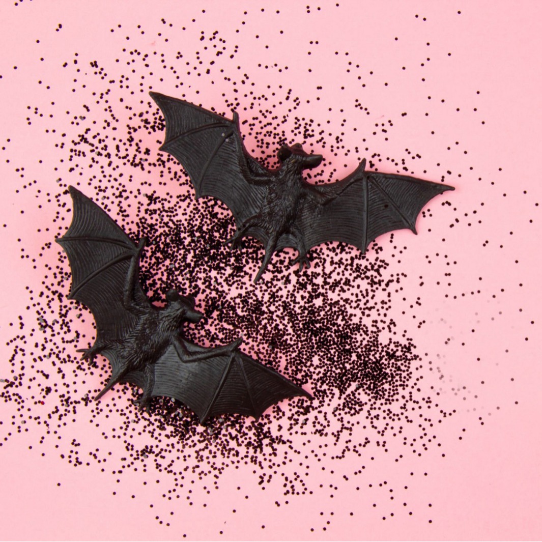 Simulación transfronteriza murciélagos Halloween toda la persona parodia super gran juguete murciélagos de goma murciélagos colgante