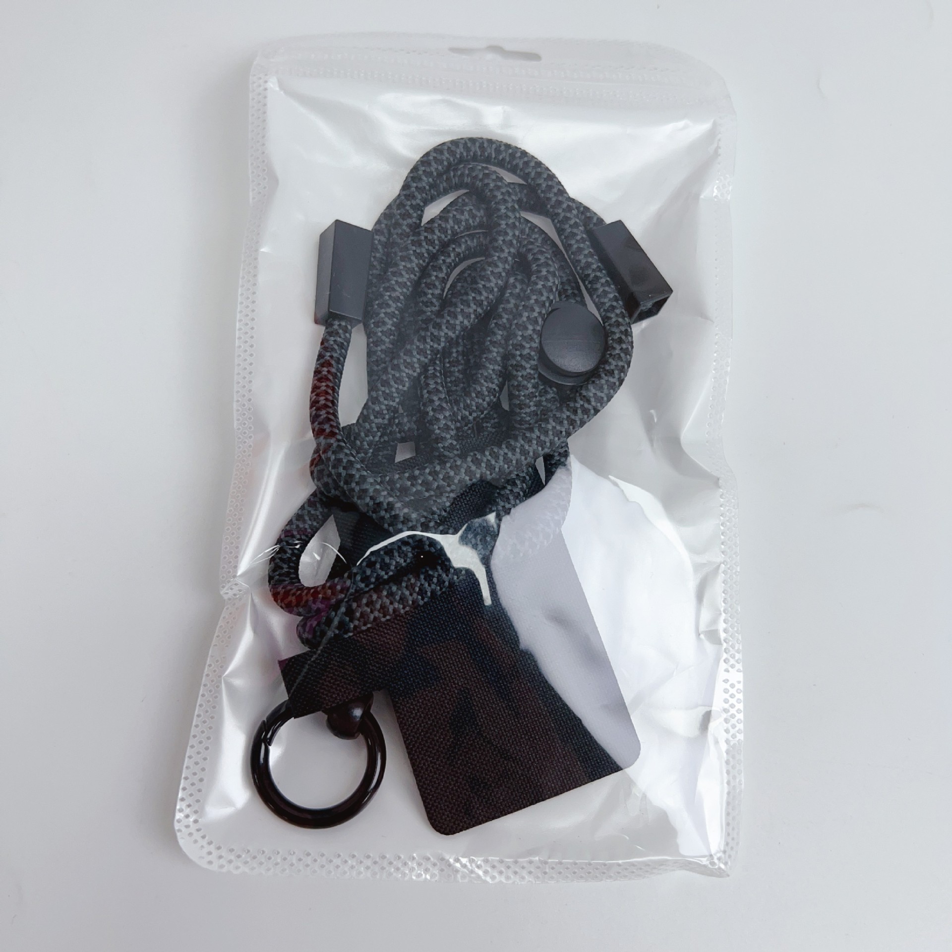 Ajustable Nuevo Aplicable a la correa de nylon trenzada, nuevo tipo de correa de teléfono móvil, correa de correa universal ajustable.