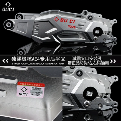 Direct Rear Flat Fork, Motorcycle frame