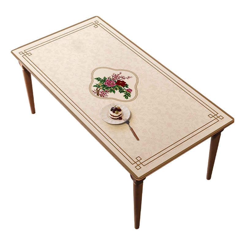 almohadilla de mesa de comedor paisaje chino almohadilla de mesa de té impermeable a prueba de agua a prueba de aceite sin lavado almohadilla de protección de escritorio aislante de alta calidad