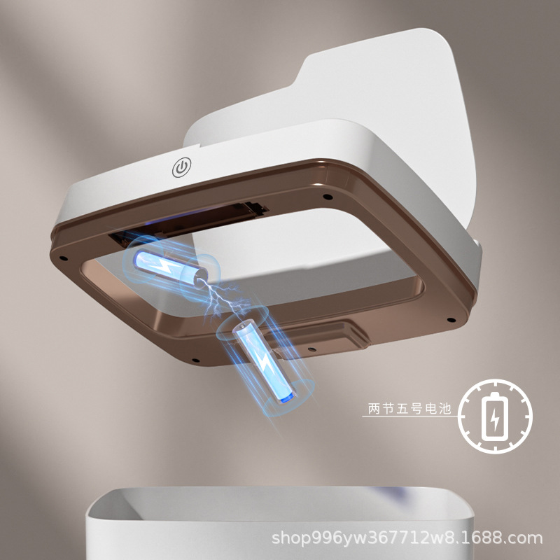 Bote de basura con sensor automático Dormitorio doméstico Sala de estar Cocina con sensor con tapa Bote de basura inteligente de gran capacidad al por mayor