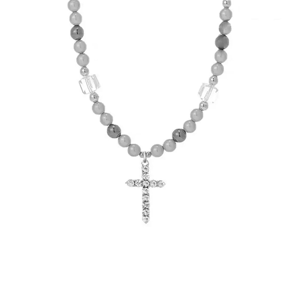 retroreflective small design chain for key bag pearl stainless steel