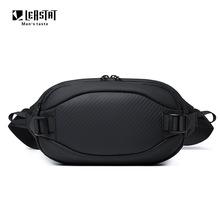 LEASTAT跨境新款腰包男士通勤单肩包户外运动胸包日韩潮酷斜挎包