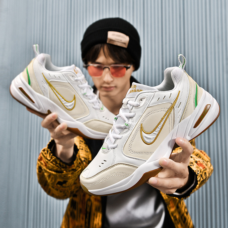莆田靴 M4 お父さん婦人靴男性と女性のためのトレンディなカジュアルカップルスタイルレトロランニングスポーツシューズ厚底ロートップ紳士靴|undefined