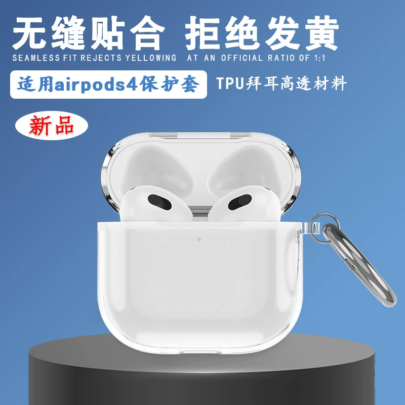 Apple, совместимые наушники, прозрачный защитный чехол Pro, защита от падения, Pro3, Bluetooth