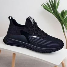 一件代发2024新款春秋季休闲鞋透气运动鞋子男跑步鞋地摊货源批发