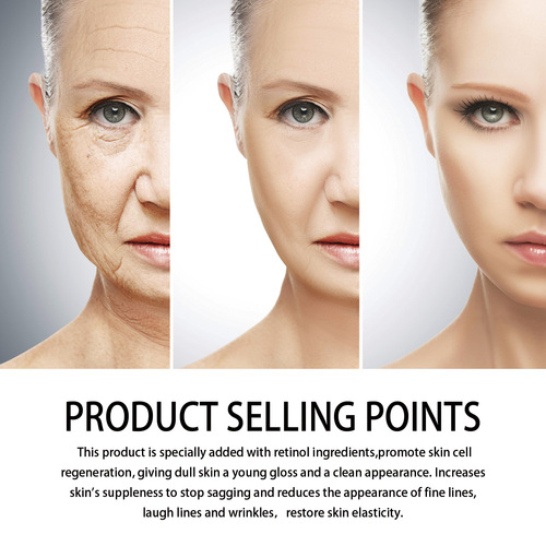 EELHOE Vitamin C Serum Essence Fades Fine Lines, Firms and Rejuvenates Skin, Moisturizing, Nourishing and Anti-Wrinkle Facial Essence