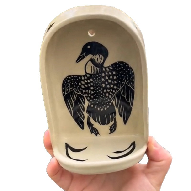 New Cross-border Product: Hand Painted Ceramic Altar, Hand-painted Resin Bowl, Interesting Candle Holder, Bright_voghion.com