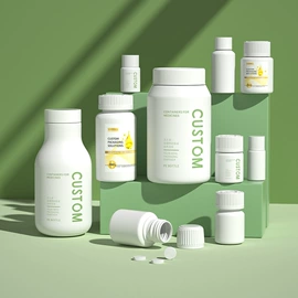 化妆品包装;塑料盖;塑料瓶、壶