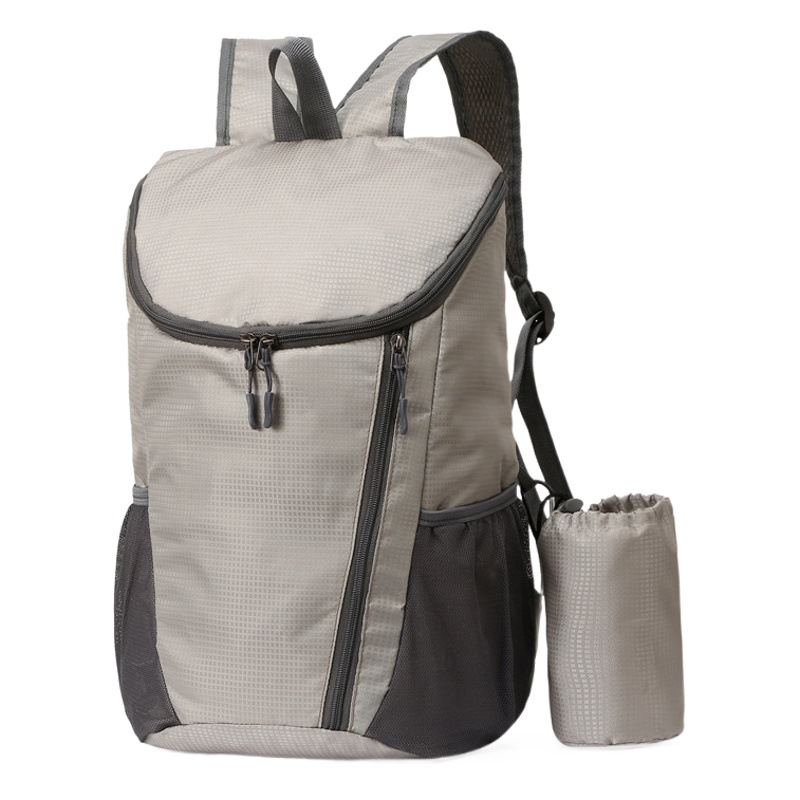 Cross-Border New Backpack Foldableing Bag Large Capacity Lightweight Waterproof Outdoor Bag Sports Travel Backpack with Logo Printing