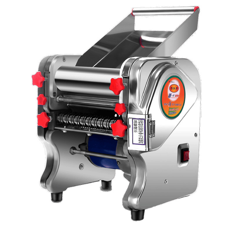 Prensa de fideos doméstica de acero inoxidable multifuncional comercial de cocina de grano de cocina eléctrica pequeña fábrica de fideos al vapor al por mayor