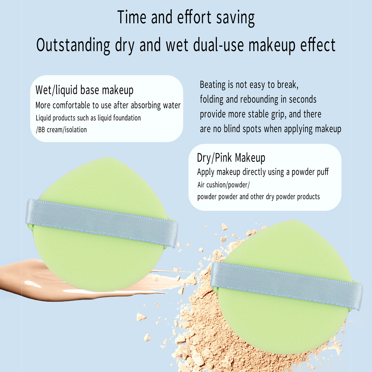 36 pinceles de maquillaje herramientas de maquillaje más paquetes de maquillaje combinación verde transfronteriza