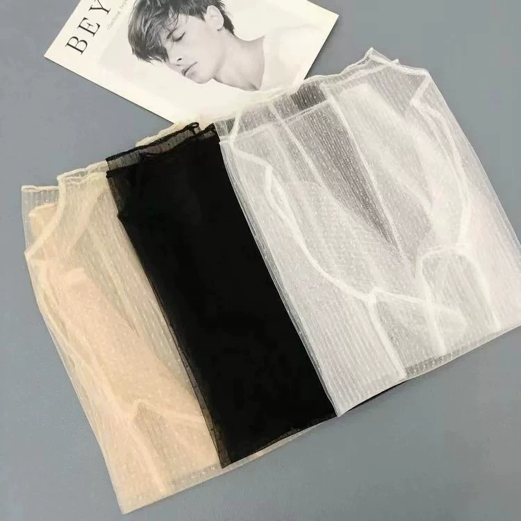 Весенняя и летняя новая женская одежда с прозрачной сеткой