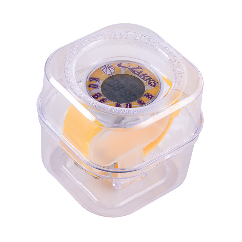 Nueva caja de reloj transparente caja de almacenamiento de plástico caja de regalo caja de embalaje decorativo creativo