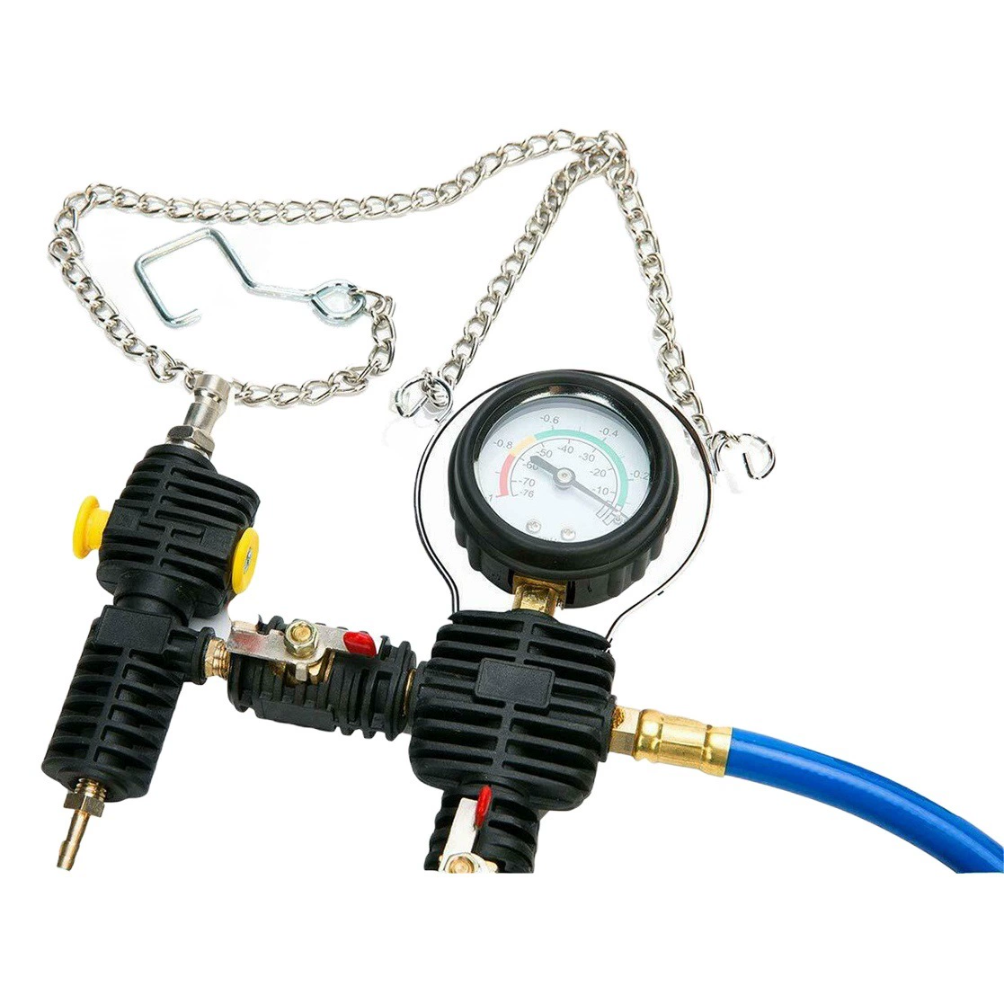 28 шт., детектор утечки давления в резервуаре для воды автомобиля, 28 шт., детектор утечки охлаждающей жидкости, вакуумный манометр, обнаружение утечек