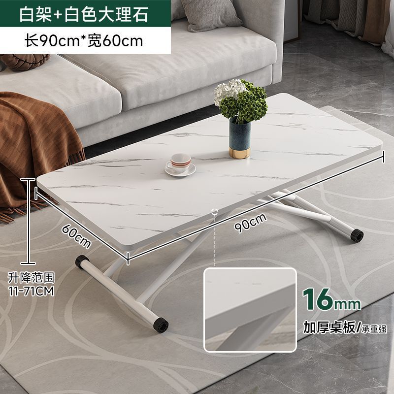 家庭用折りたたみテーブル兼用小型ダイニングテーブルリビングルーム小さなテーブルコーヒーテーブル折りたたみデスクダイニングテーブルシンプルで取り外し可能|undefined