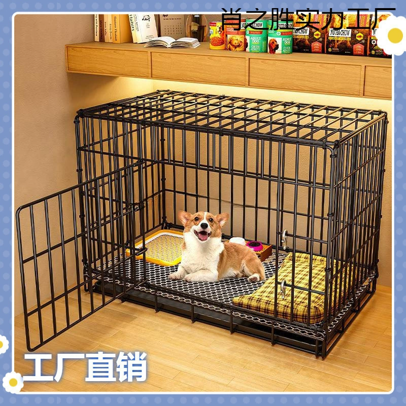 Клетка-лежанка для собак средних, крупных и мелких пород, для дома, для корги, для собак породы тедди, туалет для собак