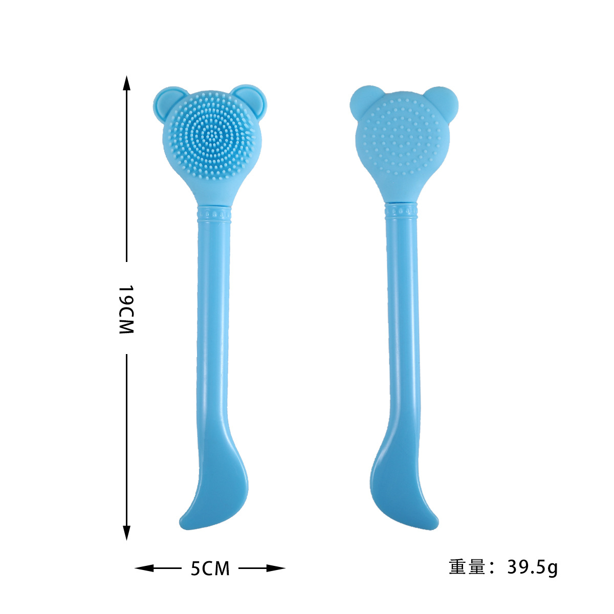 Cepillo de silicona suave transfronterizo tipo cepillo de lavado de cara desmaquillador de espinillas herramienta de limpieza herramienta de belleza portátil