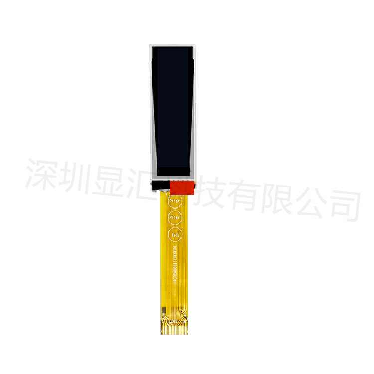 1.71寸OLED128*32条形屏SSD1307低功耗屏IIC SPI绿光OLED显示屏