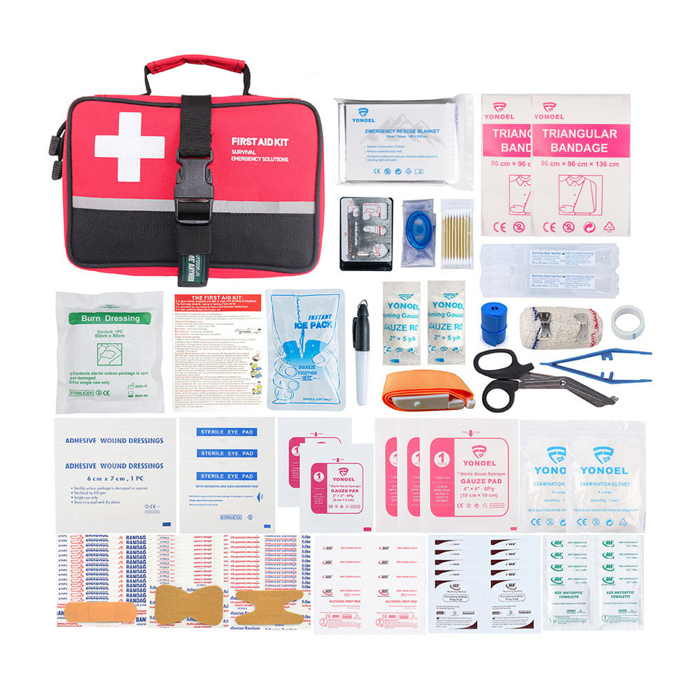 Amazon's New Design First Aid Kit Car Outdoor Travel Large Capacity Storage Emergency Kit Medical Supplies Emergency