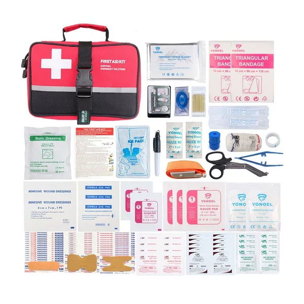 Amazon's New Design First Aid Kit Car Outdoor Travel Large Capacity Storage Emergency Kit Medical Supplies Emergency