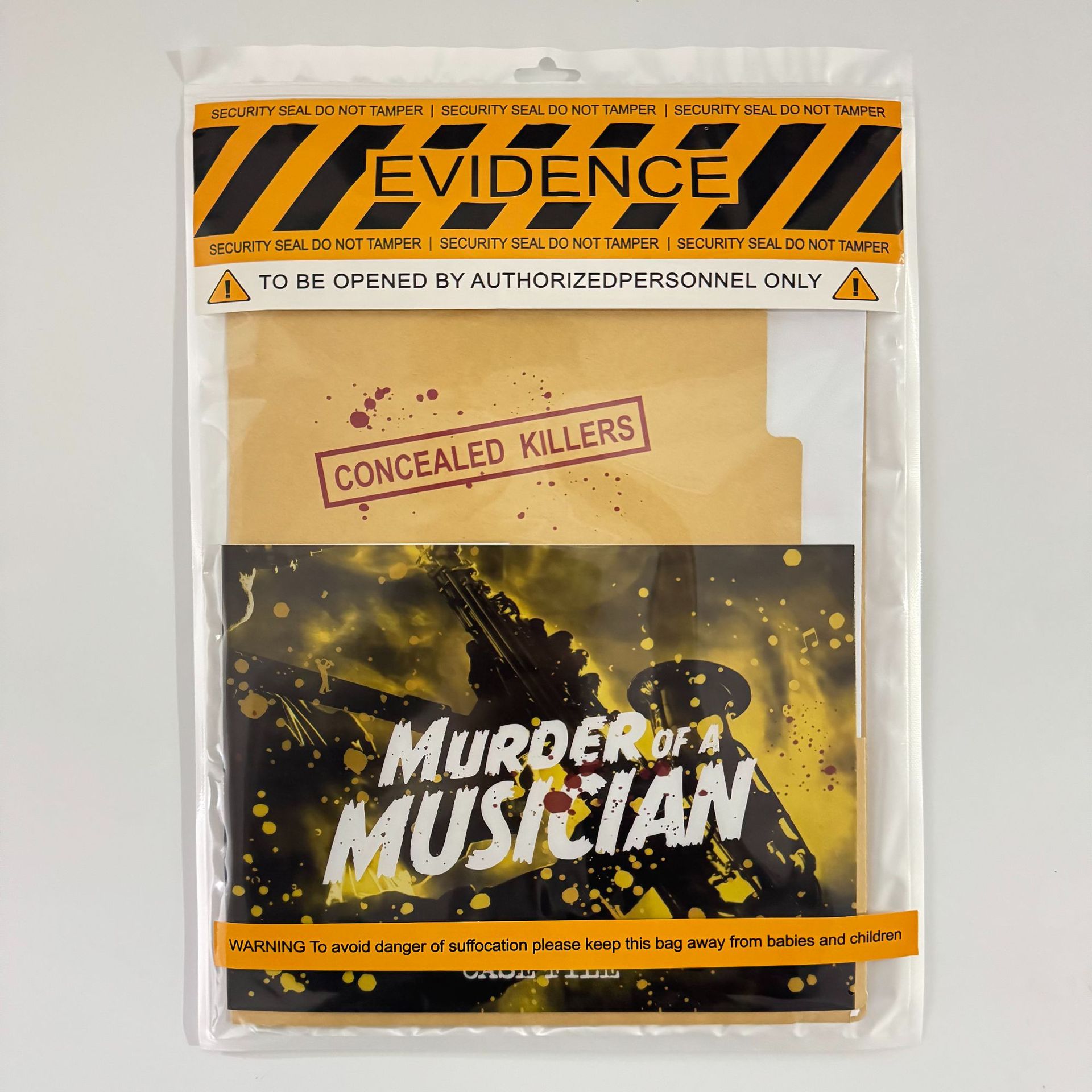 Concealed Killers Unsolved Files Series Mystery Script Game Musician...
