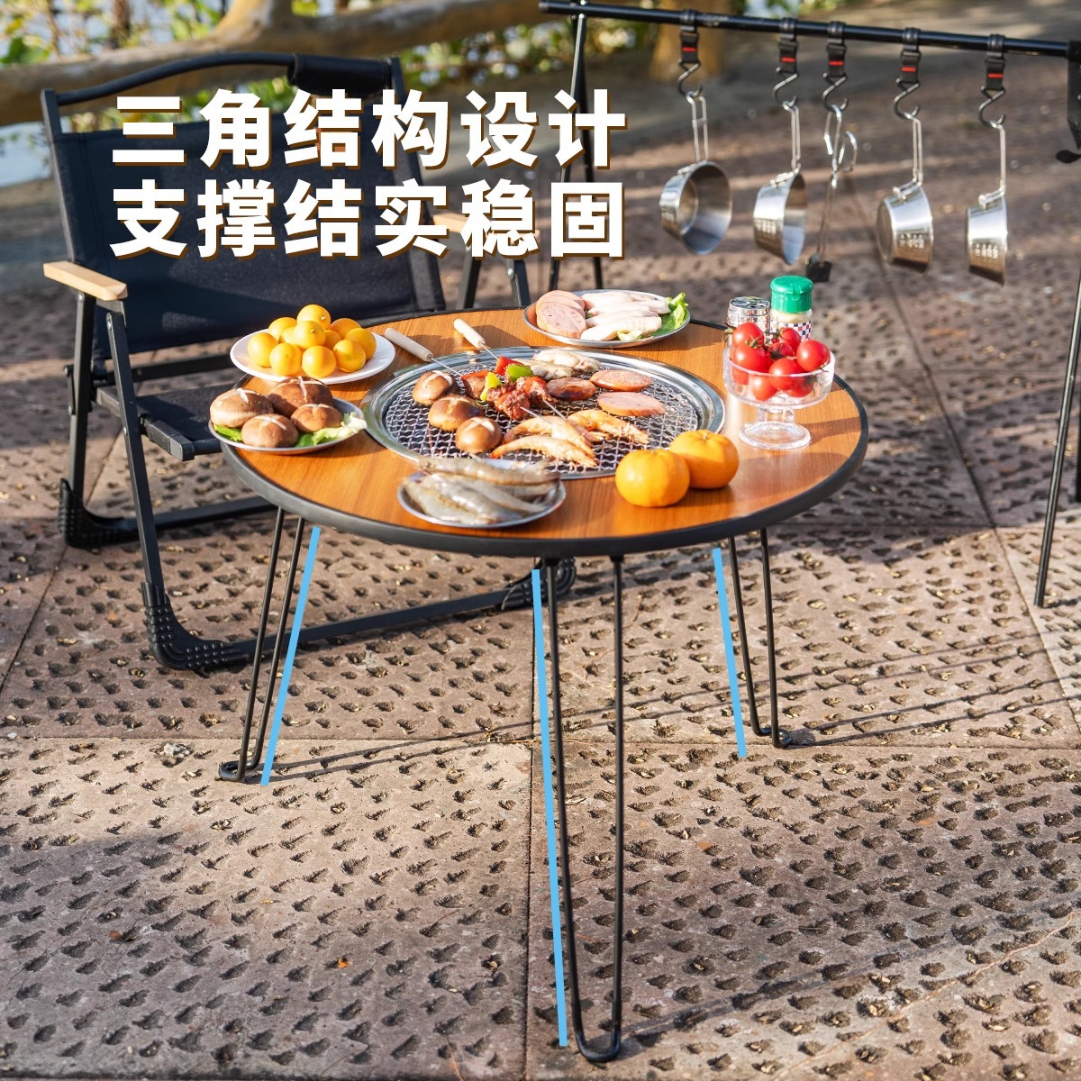 horno de cocción de té horno de asado multifuncional tabla de barbacoa al aire libre tabla de barbacoa plegable de carbono parrilla de barbacoa plegable doméstica