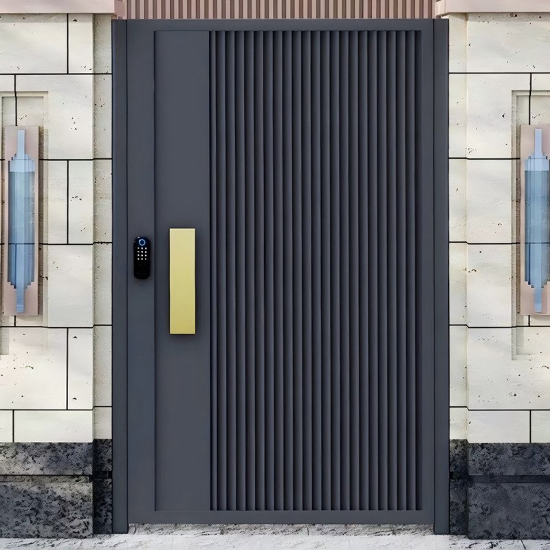 Aluminum Alloy Courtyard Door Outdoor Villa Courtyard Door Electric Aluminum Art Garden Entrance Door Simple Small Yard Door Aluminum Alloy Courtyard Door Outdoor Villa Courtyard Door Electric Aluminum Art Garden Entrance Door Simple Small Yard Door