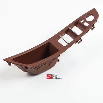 right driving short shaft version with – Armrest, handle, handle - left-driving-red-brown