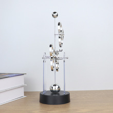 物理反重力永动仪机小摆件 创意可爱办公桌解压装饰品现代简约批