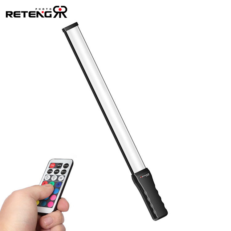 锐腾 手持棒灯 led补光灯 小型便携条形摄影灯 外拍打光直播灯