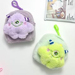 New Cute Cartoon Plush Coin Purse for Kids, Portable Earphone Bag, Wholesale Small Gift for Students